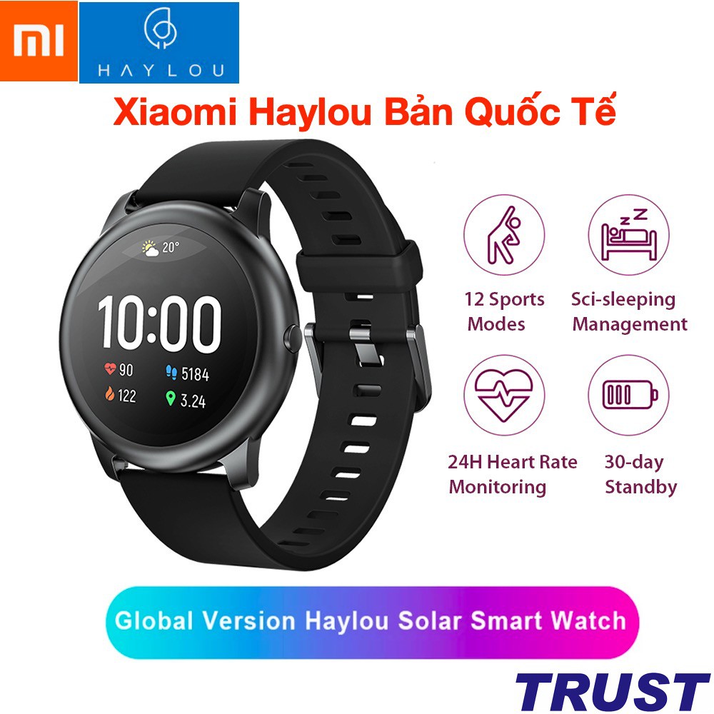 [Bản Quốc Tế] Đồng Hồ Thông Minh Xiaomi Haylou Solar LS05 - Phiên Bản Quốc Tế Xiaomi Youpin phân phối