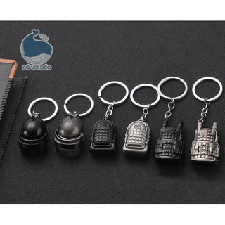 [SALE GIÁ XƯỞNG] Móc khóa PUBG hàng chuẩn sắc nét - Balo, mũ, giáp PUBG