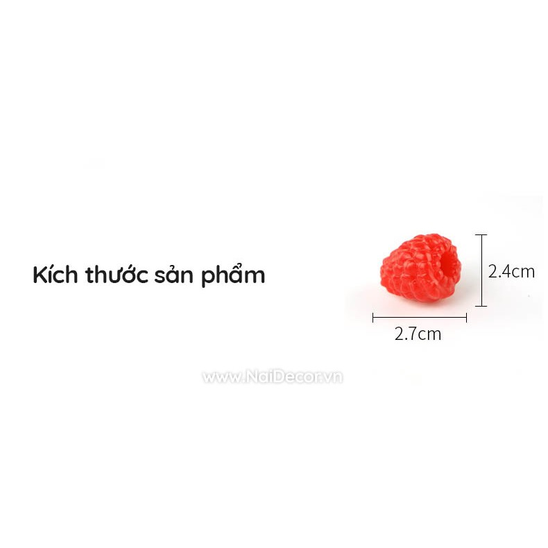 Trái mâm xôi mô phỏng