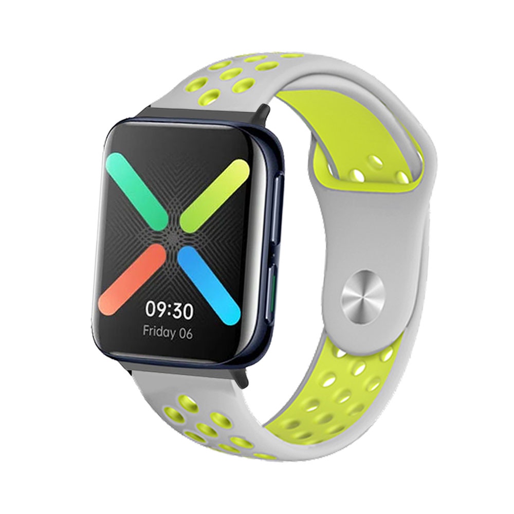 Dây Đeo Silicone Thay Thế Cho Đồng Hồ Thông Minh OPPO Watch 46mm 41mm
