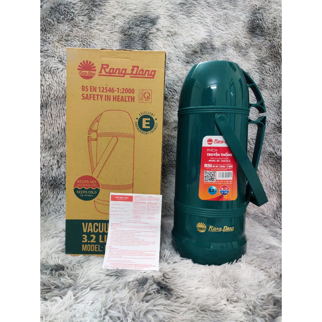 Phích Đựng Nước Nóng Siêu To 3200ml RD 3245 N1.E Rạng Đông