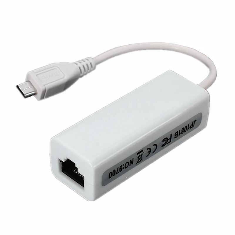 15cm dây chuyển đổi từ giác cắm micro USB sang cổng RJ45 tiện dụng