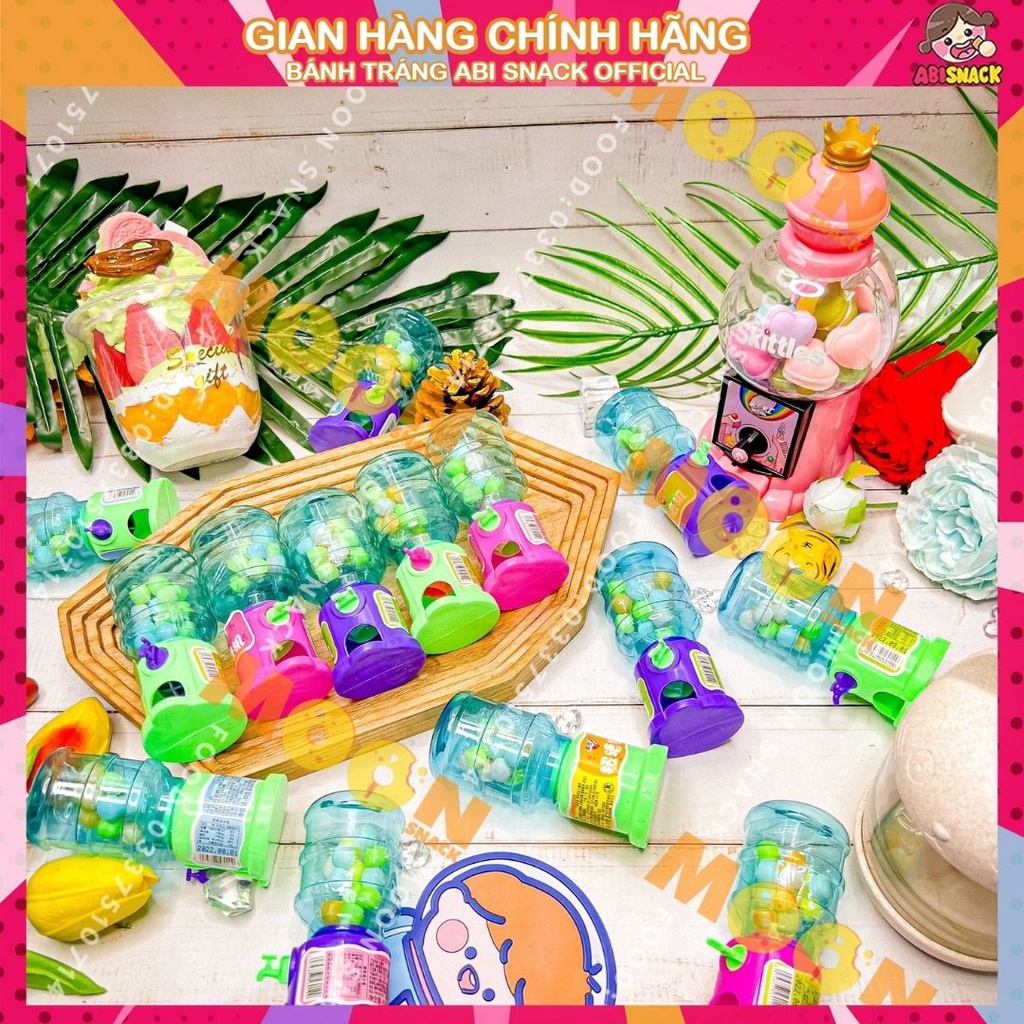 kẹo hình máy vặn kẹo hình bình nước hủ 10g Moon Snack Food