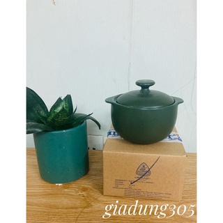 Nồi sứ dưỡng sinh Minh long thân cao 400ml