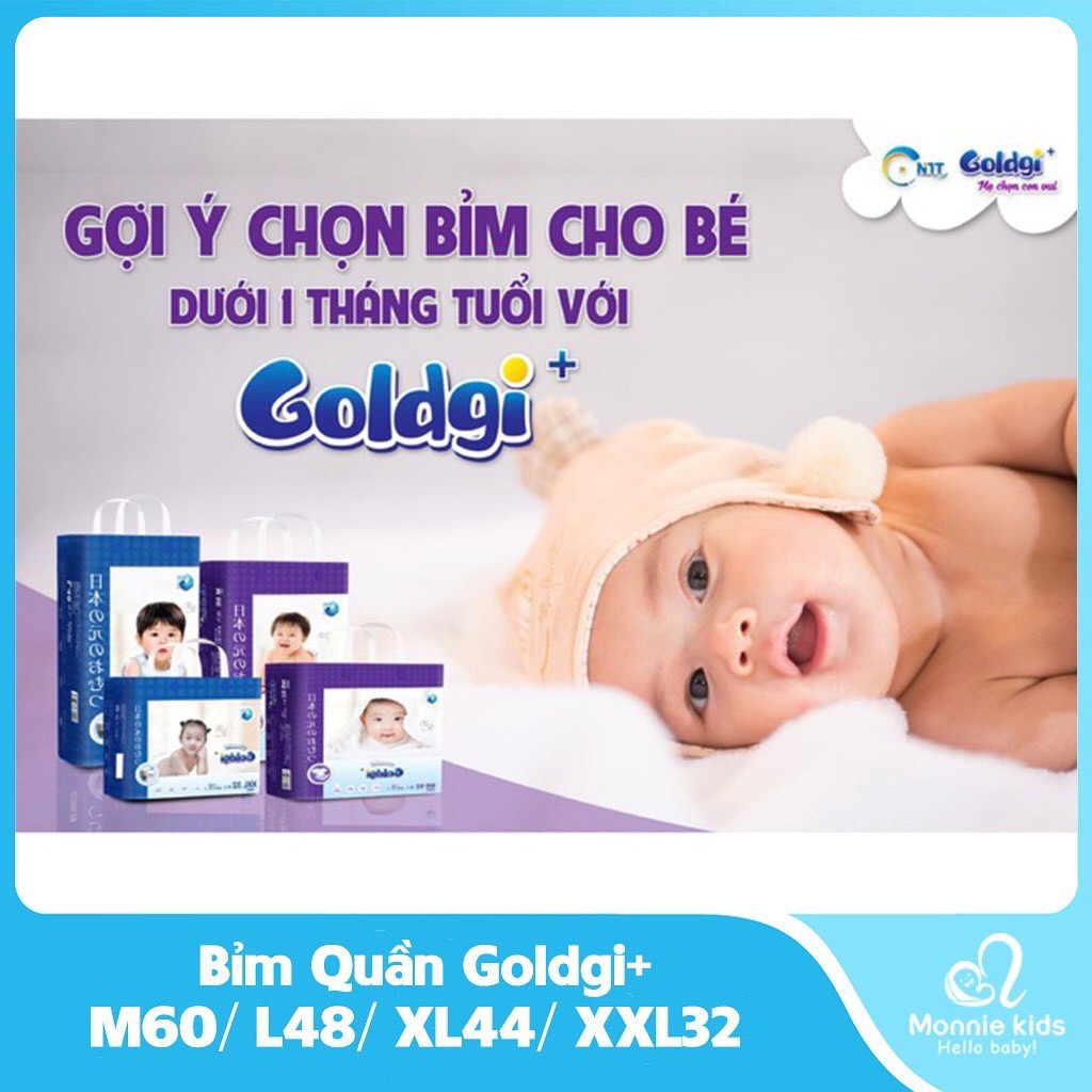 BỈM GOLDGI NHẬT TÃ QUẦN M60/L48/XL44/XXL32