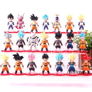 Mô Hình Nhân Vật Trong Dragon Ball Super Saiyan Gohan Broly Majin Buu Beerus Vegeta Freeza Son Goku Gokou Action Figure Model Toy