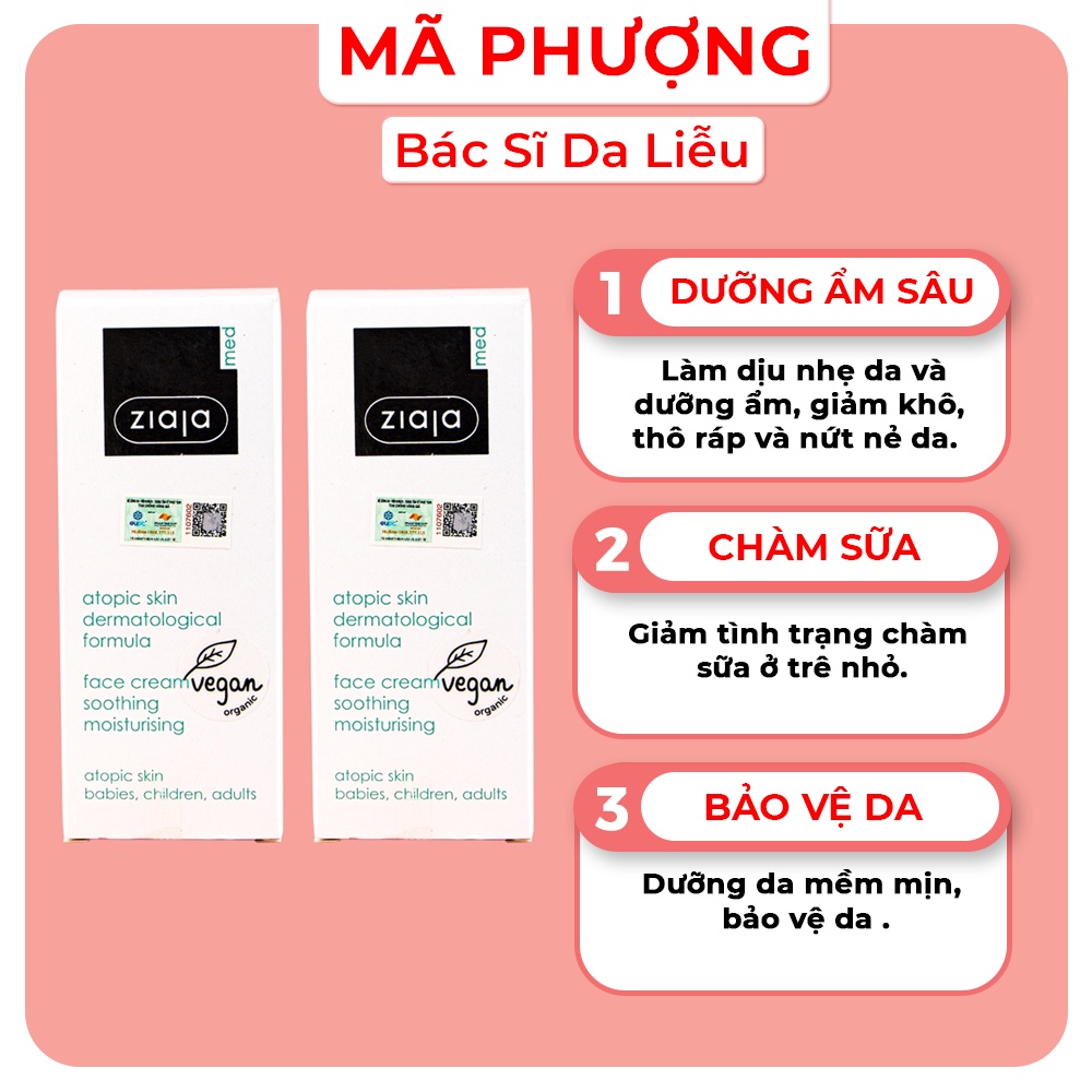 [ CHÍNH HÃNG ] Kem dưỡng ZIAJA URE 5% 50ml