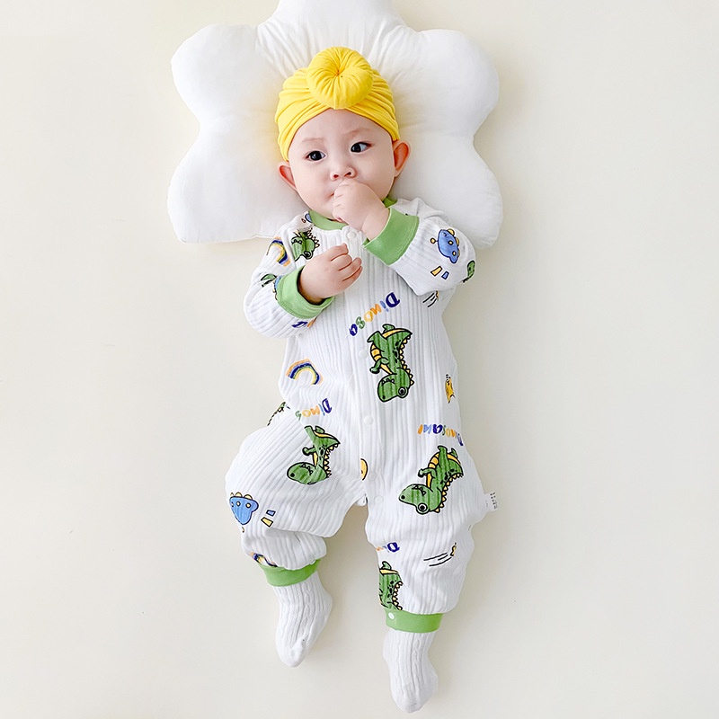 Áo Liền Quần Cho Bé Trai &amp; Gái Sơ Sinh Từ 0-24 Tháng Tuổi