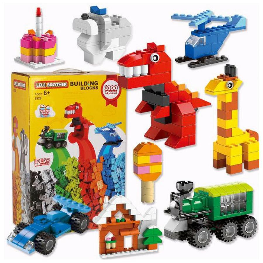 Bộ Lego 1000 chi tiết mẫu mới LeLe Brother