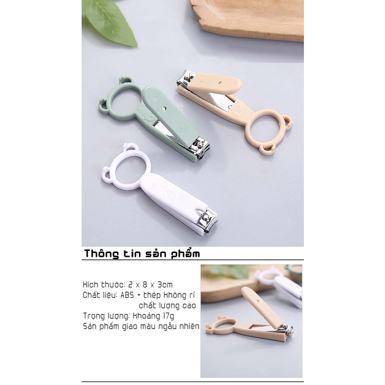 Bấm móng tay đa năng 2IN1 (Bấm móng + kê điện thoại)