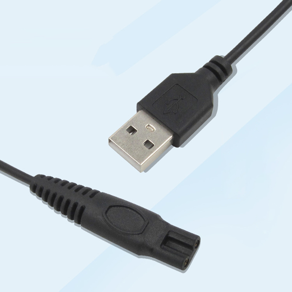 Máy Cạo Râu Điện Có Dây Cáp Sạc USB Nhỏ Gọn Tiện Lợi