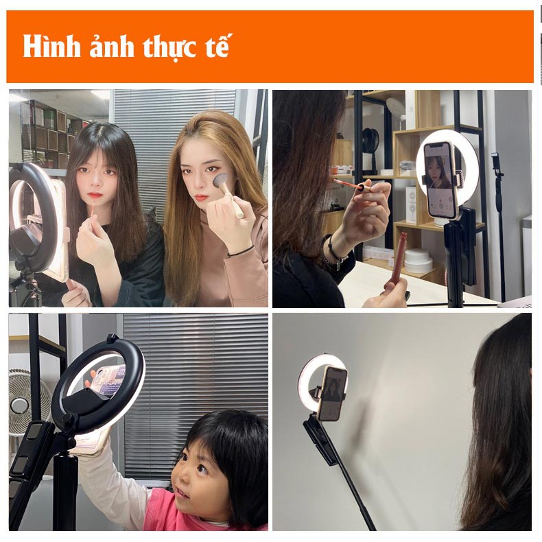 Đèn LED Ring chiếu sáng không dây, phụ kiện chụp hình selfie, quay livestream, tiktok