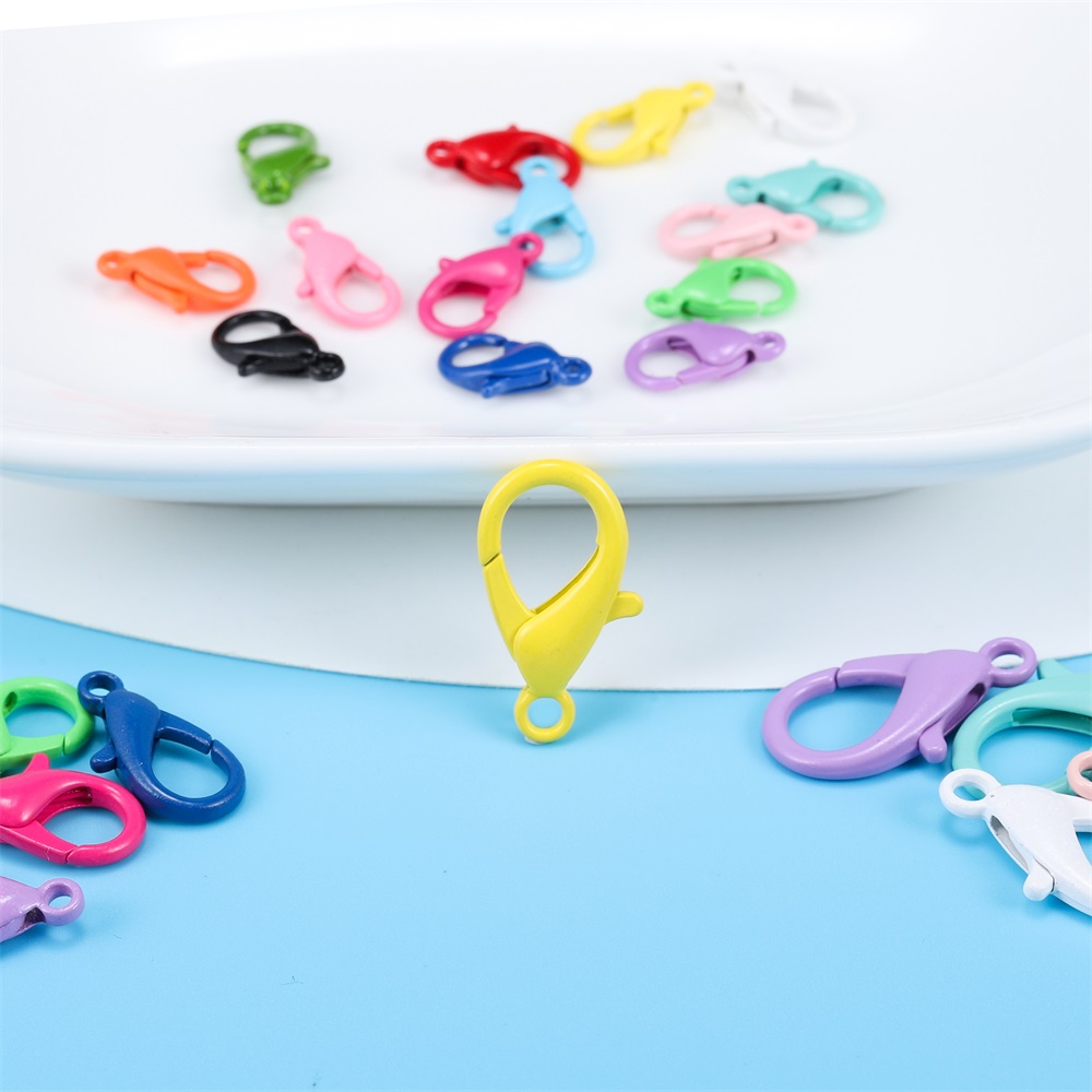 Set 20 móc treo ST.KUNKKA vòng cổ màu kẹo diy kích thước 6 * 12mm 7 * 14mm 9 * 16mm 12 * 21mm