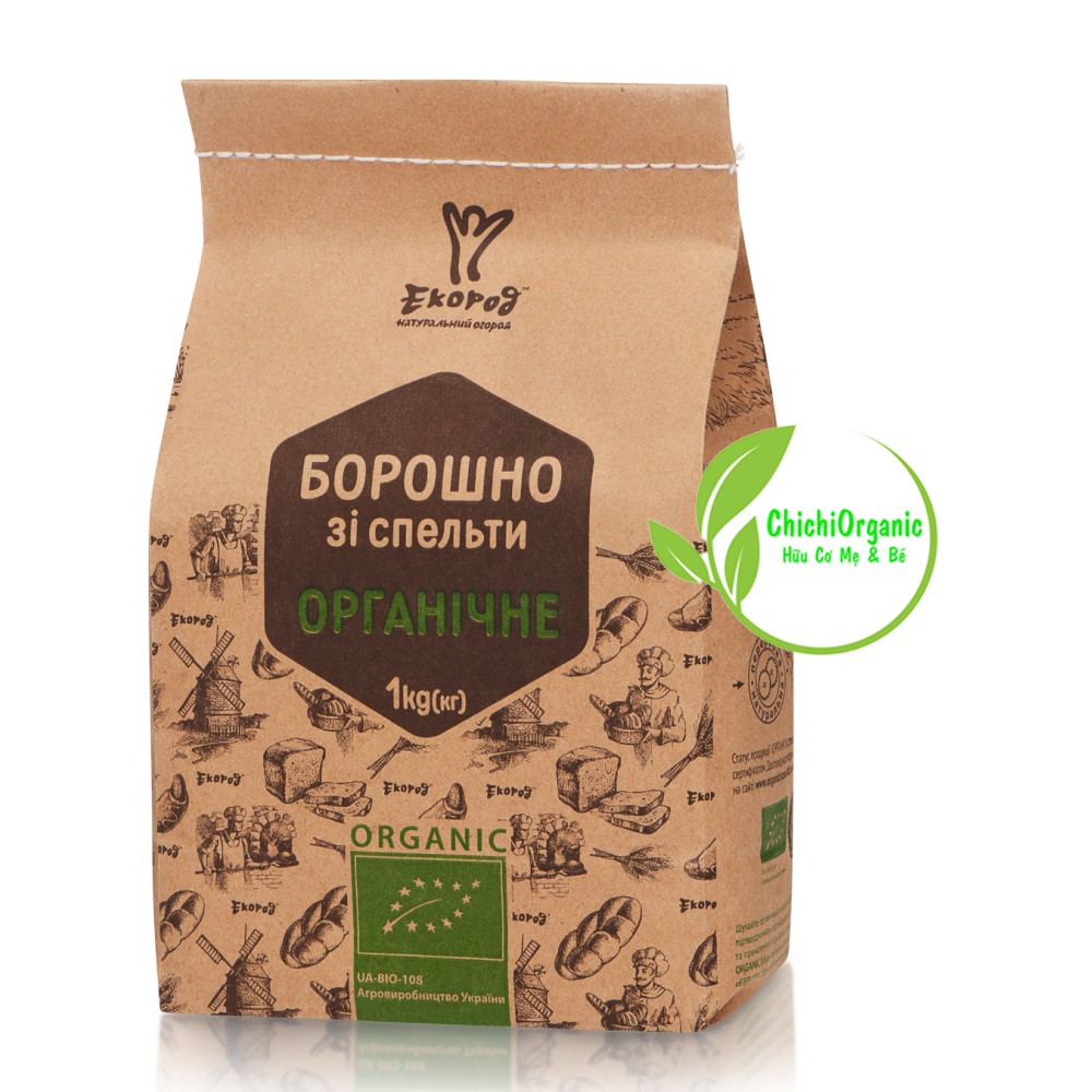 Bột Mì Hữu Cơ Spelt Ecorod 1kg