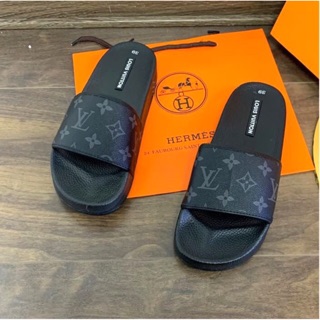 Dép quai ngang louis vuitton hàng đế sịn