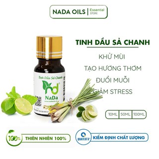 Tinh dầu sả chanh nguyên chất nada
