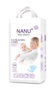 Tã dán Nanu baby size 50S/50M