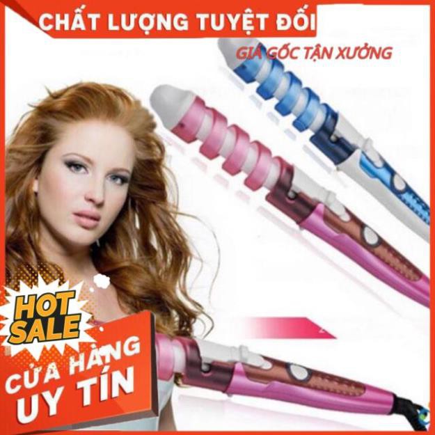 Máy làm xoăn tóc Nova NHC-8558 nhỏ mà có võ