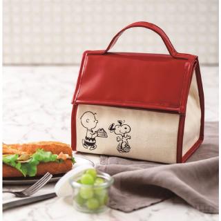Túi đựng hộp cơm giữ nhiệt hình snoopy phong cách Nhật Bản xinh xắn