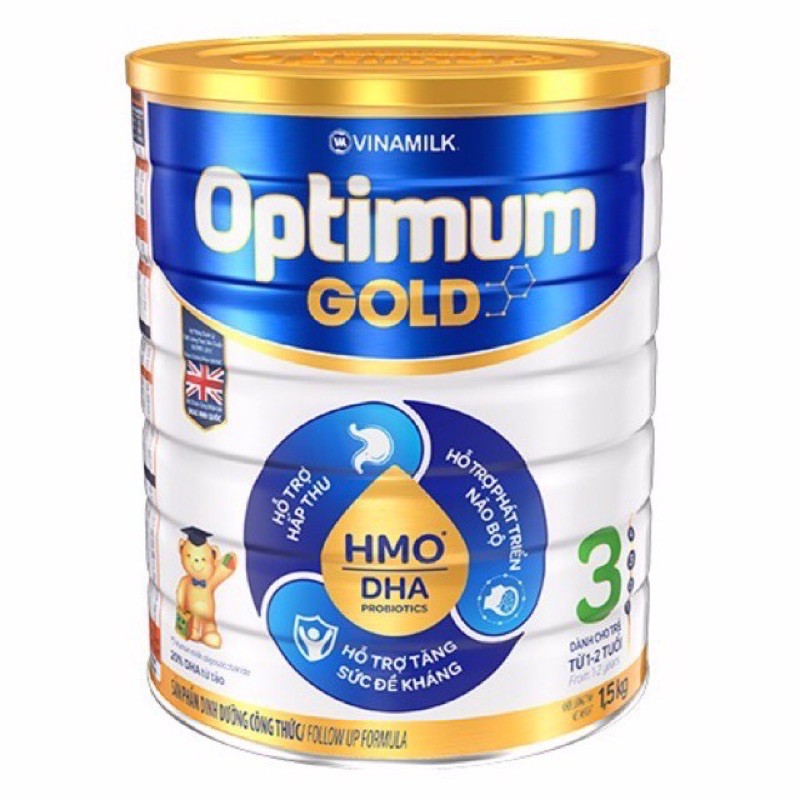 Sữa bột Optimum Gold số 3 lon 1,45 kg ( móp nhẹ)