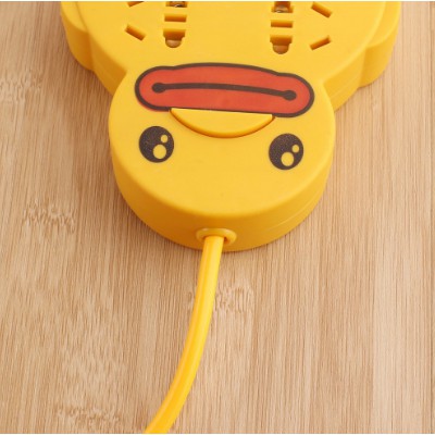 Ổ Điện Vịt Vàng Siêu Cute - Ổ Điện Đa Năng Tích Hợp Cổng Sạc USB