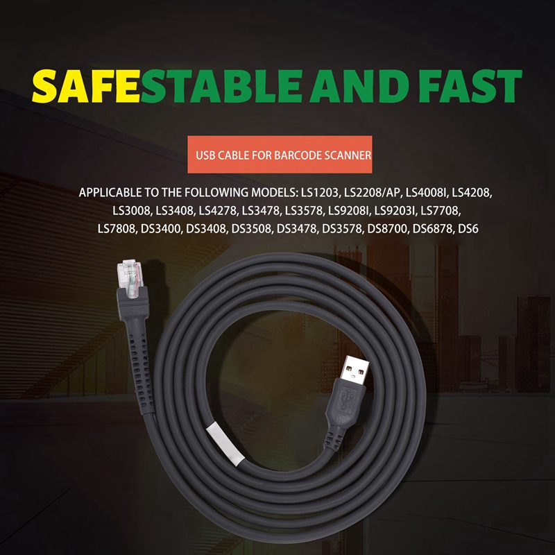 Cáp Dữ Liệu LS2208 AP LS4208 DS9208 Cho Máy Quét Mã Vạch