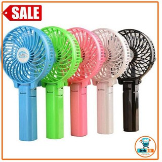 Quạt Mini Cầm Tay Chạy Pin Hoặc Cắm Sạc Đảm Bảo Bạn Sẽ Hài Lòng