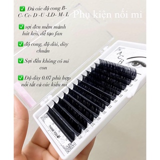  Mi khay ACB sợi 0,07 mix size 8-13mm cong gãy L LD M LC 