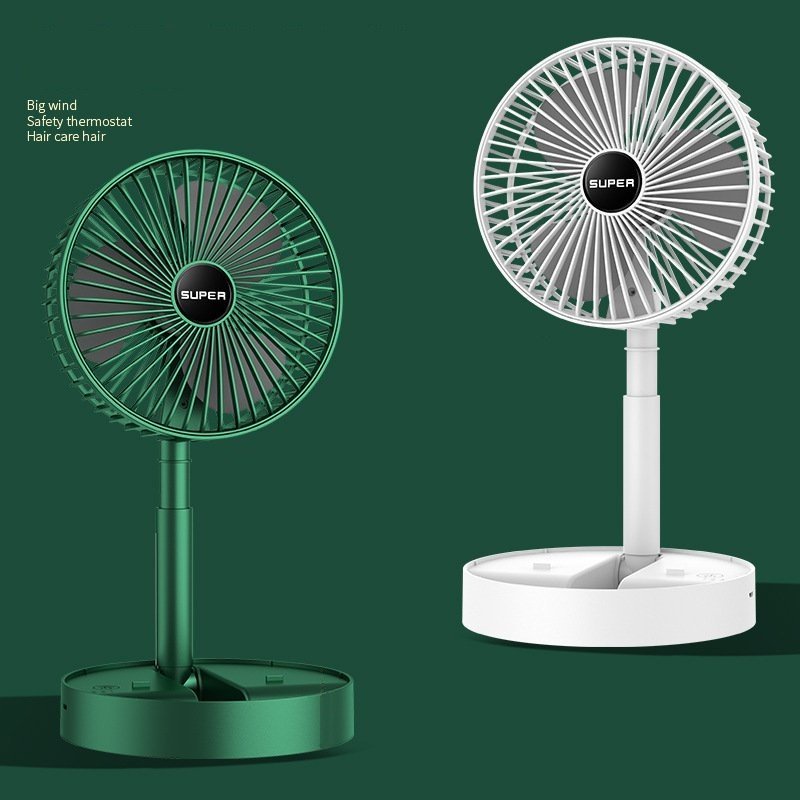 FREESHIPQuạt Tích Điện Cầm Tay Mini Để Bàn Gấp Tròn Siêu Gọn 3 Chế Độ Gió Siêu Mạnh Pin Chạy 6-8 Giờ Mẫu Mới 2022