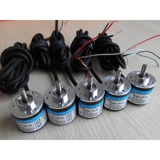 Encoder Rotary AHT3806 360PPR – Cảm Biến Quay 360/400/600 Xung/Vòng – Nguồn 5-26V – Dây 2m – Dùng Cho PLC, Arduino, CNC