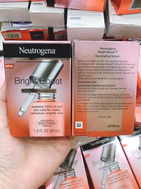 Serum dưỡng sáng da Neutrogena Bright Boost Serum