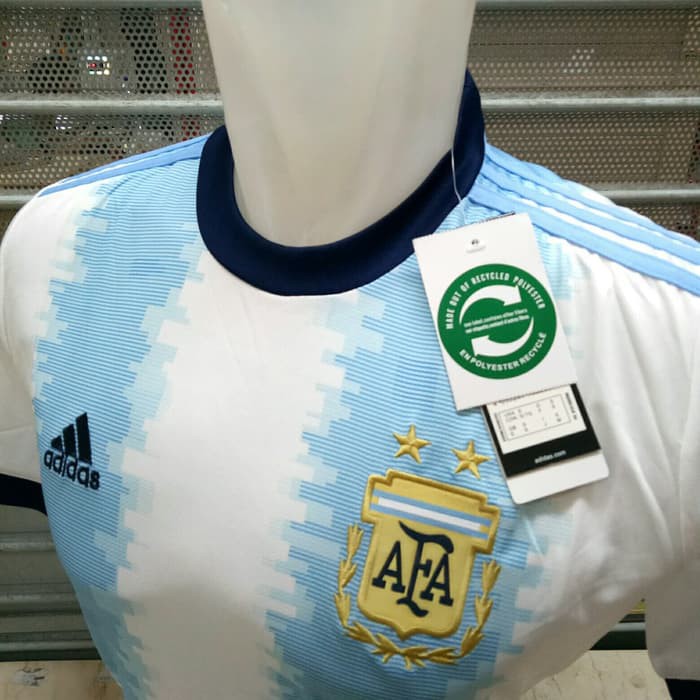 Áo Thun Thể Thao Đội Tuyển Argentina Home Copa America 2019 / 2020 Grade Ori (Hàng Có Sẵn) Size Lớn Xxl 2xl