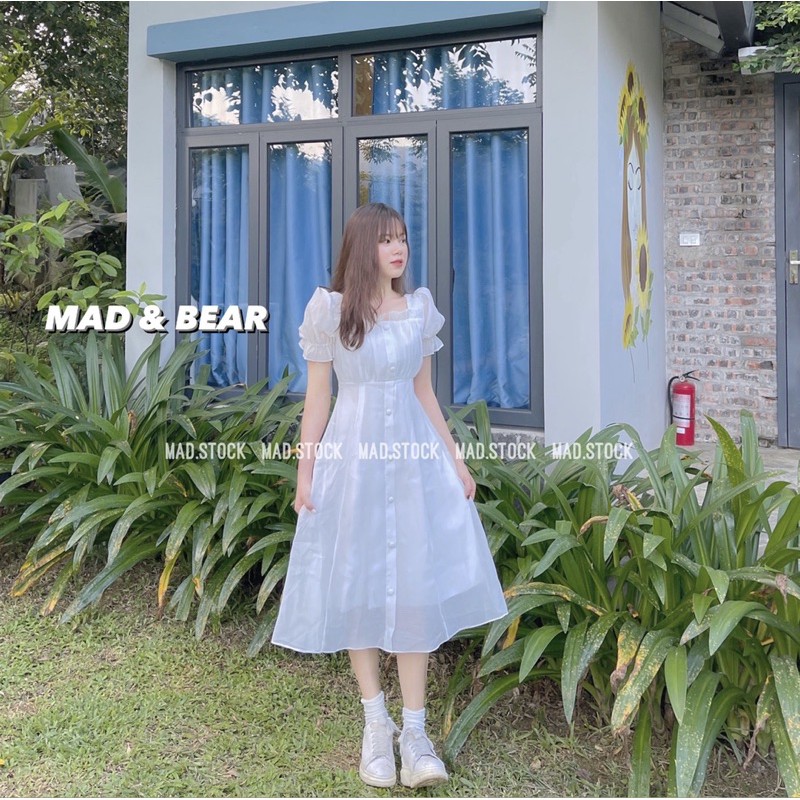 � ĐẦM TRẮNG TIỂU THƯ CÚC BỌC ĐẸP � VÁY TRẮNG DỄ THƯƠNG BV � | BigBuy360 - bigbuy360.vn