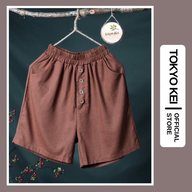 [Mã FAMAYWA giảm 10K đơn 50K] Quần shorts đũi nữ Vintage, nhiều màu, đủ size, thiết kế trẻ trung, năng động TQH06 | BigBuy360 - bigbuy360.vn