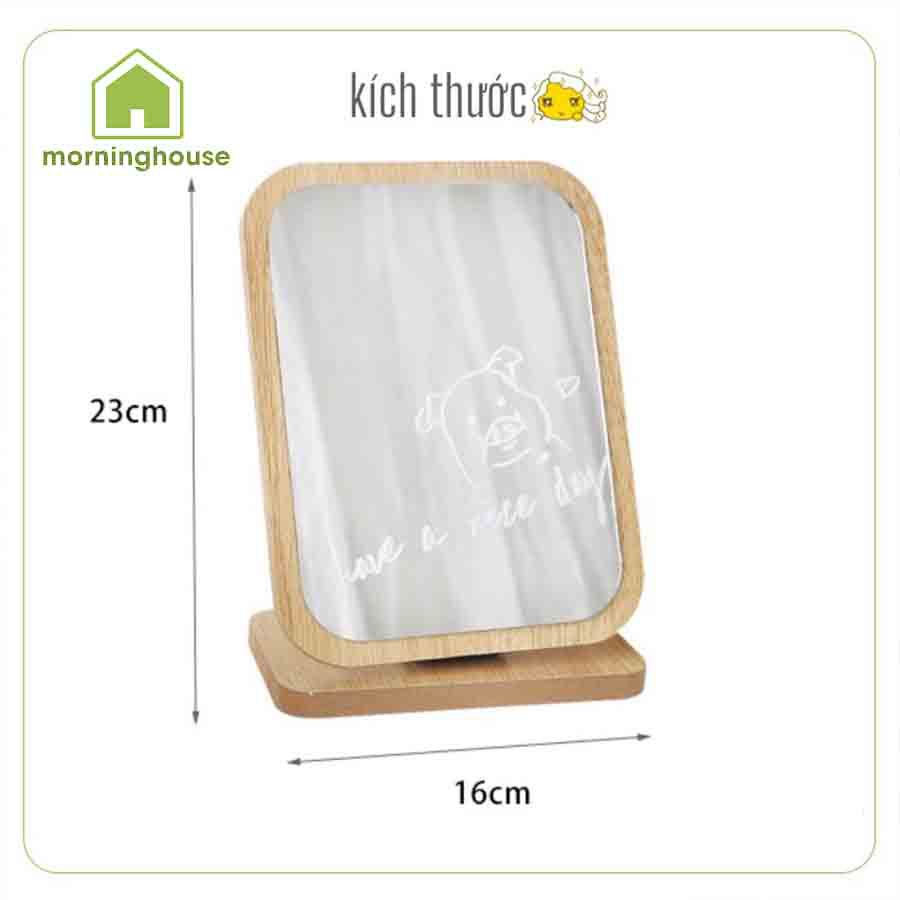 [Mã LIFEBKM1 giảm 10% tối đa 1 triệu đơn từ 500k] GƯƠNG SOI MINI - Tặng kèm bút trắng- GƯƠNG TRANG ĐIỂM ĐỂ BÀN