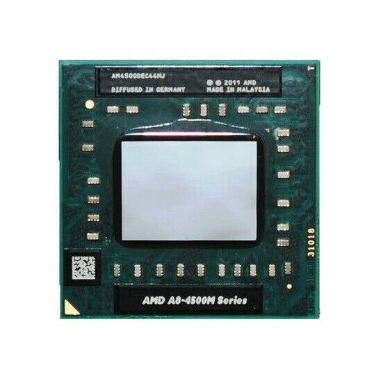 Cản mạch lõi tứ CPU AMD A8-4500M 1.9-2.8 GHz, ổ cắm FS1, 35W CPU