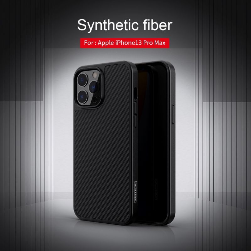 ỐP LƯNG IPHONE 13 PRO MAX - 13 PRO - 13 NILLKIN SYNTHETIC FIBER CHÍNH HÃNG