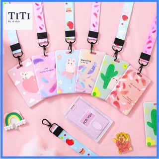 Thẻ đeo bảng tên in hình hoạt hình siêu dễ thương shopmm
