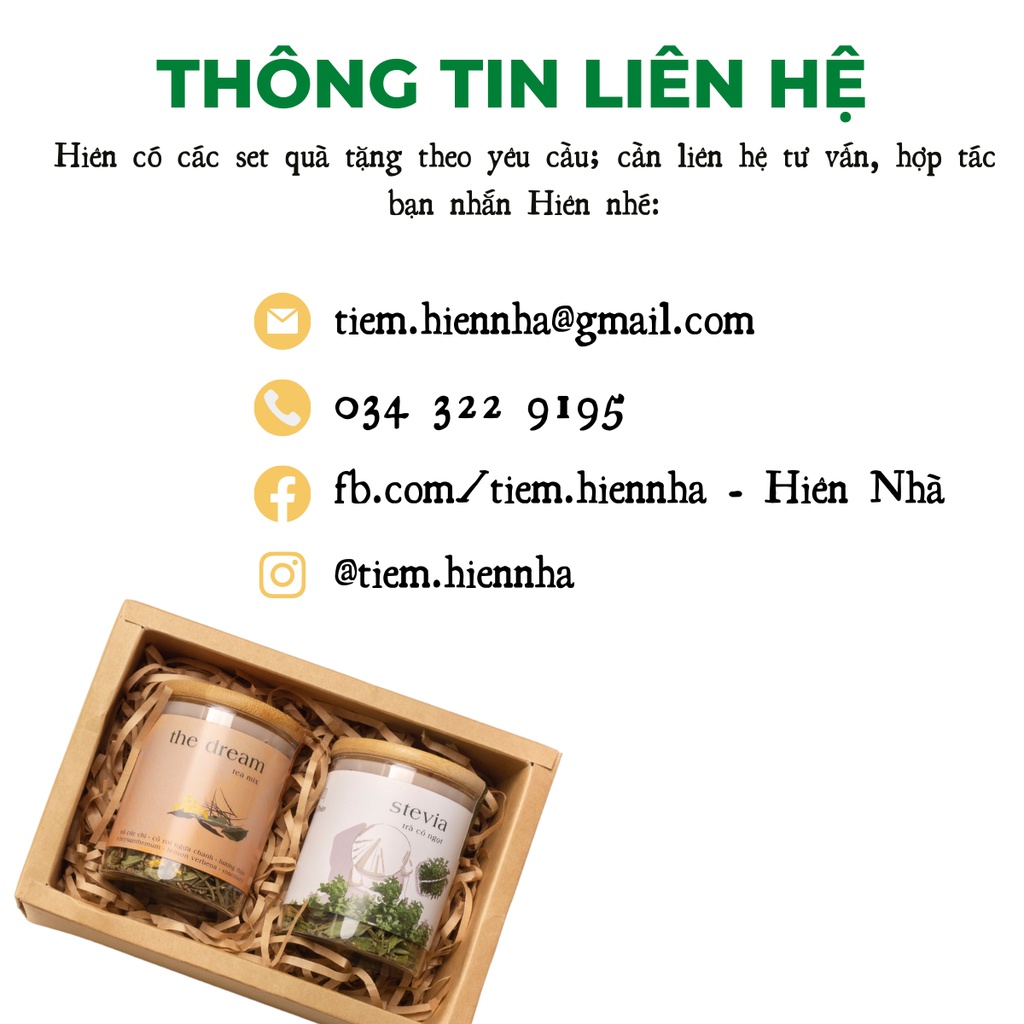 Quà Trung Thu Đặc Biệt Có Trà - Bánh - Mứt từ Tiệm Hiên Nhà