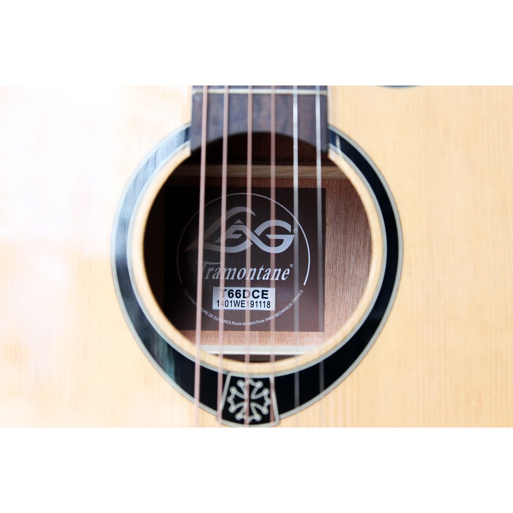 Đàn Guitar Acoustic LAG Có sẵn EQ