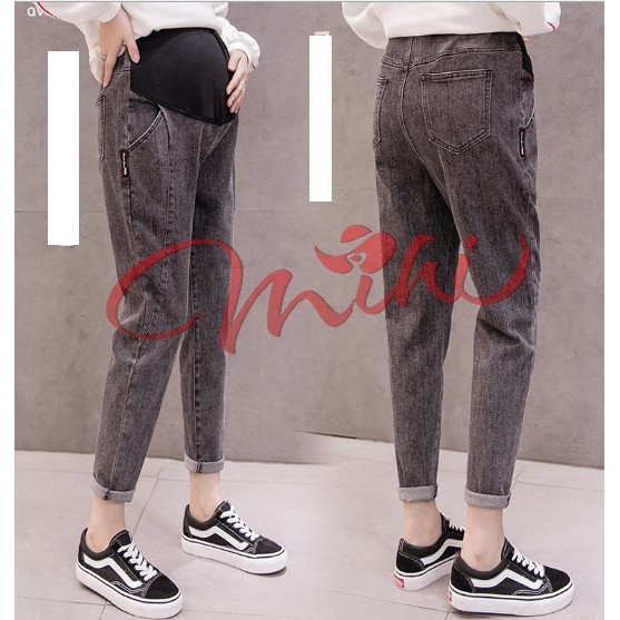 Quần bò bầu, quần Jean / Jeans cho bà bầu HÀNG QUẢNG CHÂU CAO CẤP CHẤT ĐẸP (có ảnh THẬT)