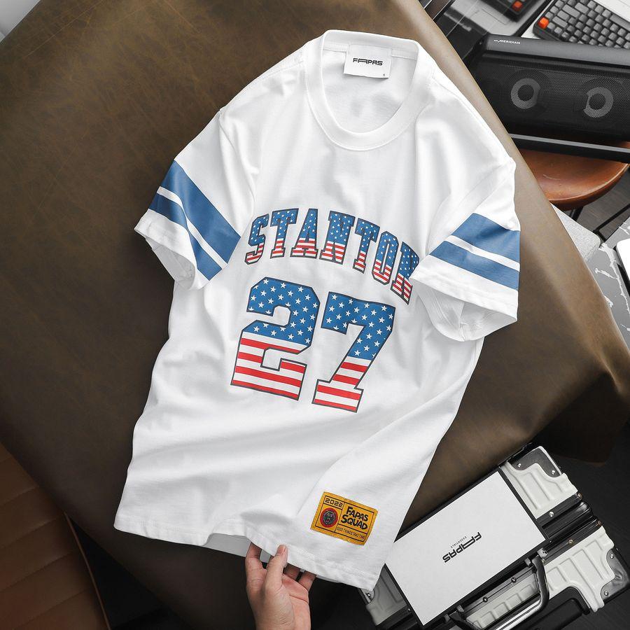 Áo Thun Nam Staton Họa Tiết In Sắc Nét Chất Vải Cotton Mềm Mịn Thấm Hút Tốt Form Relaxed - FAPAS