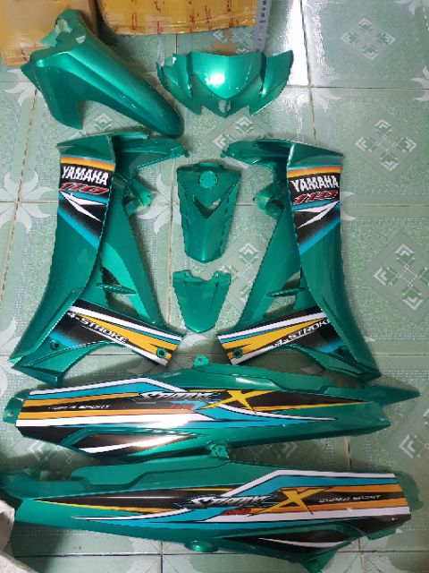 Full dàn áo sirius màu xanh lục bảo