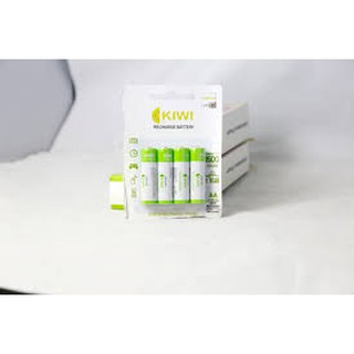 Combo pin và dock sạc 4 viên Kiwi AA,