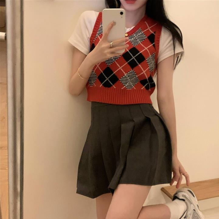 Áo Vest Yenna Kẻ Sọc Caro Thời Trang Cho Nữ | BigBuy360 - bigbuy360.vn