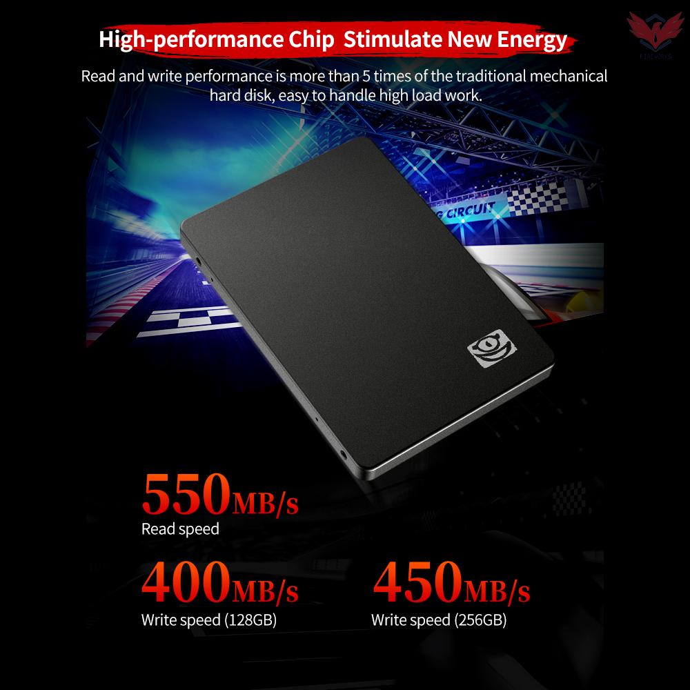 Ổ Cứng Fir Netac S520S 256gb Ssd 2.5in Sata6Gb / S Tlc Nand Với R / W To 550 / 450mb / S | BigBuy360 - bigbuy360.vn