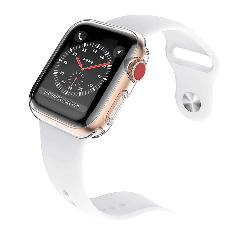 Ốp TPU bảo vệ màn hình 45mm 41mm 44MM 40MM 42 38MM cho iwatch series 7 SE 6 5 4 3