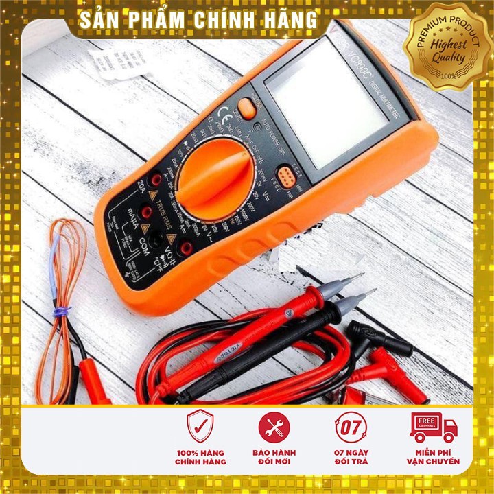 Đồng Hồ Kỹ Thuật Số Victor 890 C+ Hiển Thị Led Siêu Bền