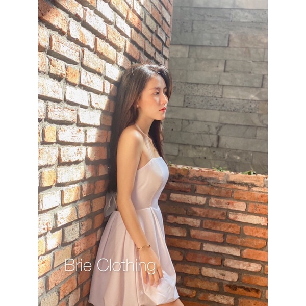 [Mã FAMARAL1 giảm 10K đơn 50K] Đầm trắng xoè bồng cột nơ lưng - D194 | BigBuy360 - bigbuy360.vn