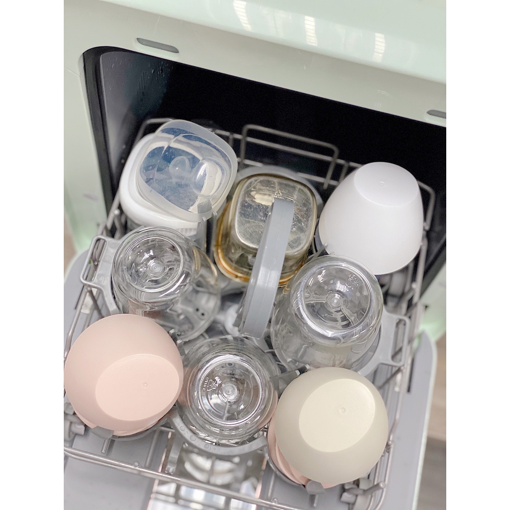 Máy rửa bình sữa Agii 03 cao cấp 4in1, rửa bình, sấy khô, tiệt trùng UV, lưu trữ vô trùng 72h - BH 12 THÁNG CHÍNH HÃNG
